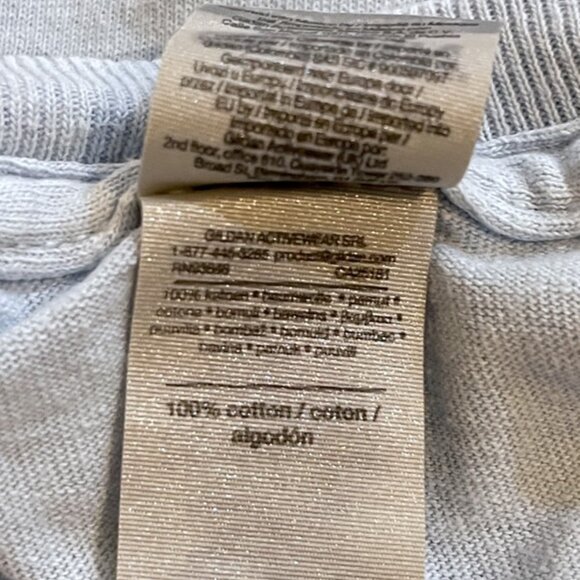 Gildan Womens Just a Girl Loves Jeeps and Dogs Blue T-Shirt S Crew Cotton Tee - Picture 9 of 10